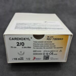 Шовный хирургический нерассасывающийся материал «CARDIOXYL» (Франция)