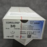 Шовный хирургический нерассасывающийся материал «COROLENE» (Франция)