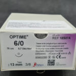 Шовный хирургический рассасывающийся материал «OPTIME» (Франция)