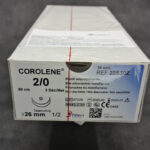 Шовный хирургический нерассасывающийся материал «COROLENE» (Франция)