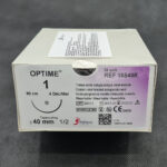 Шовный хирургический рассасывающийся материал «OPTIME» (Франция)