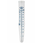 Пробирка лабораторная центрифужная градуированная П-1-10-0,2 (стекло)